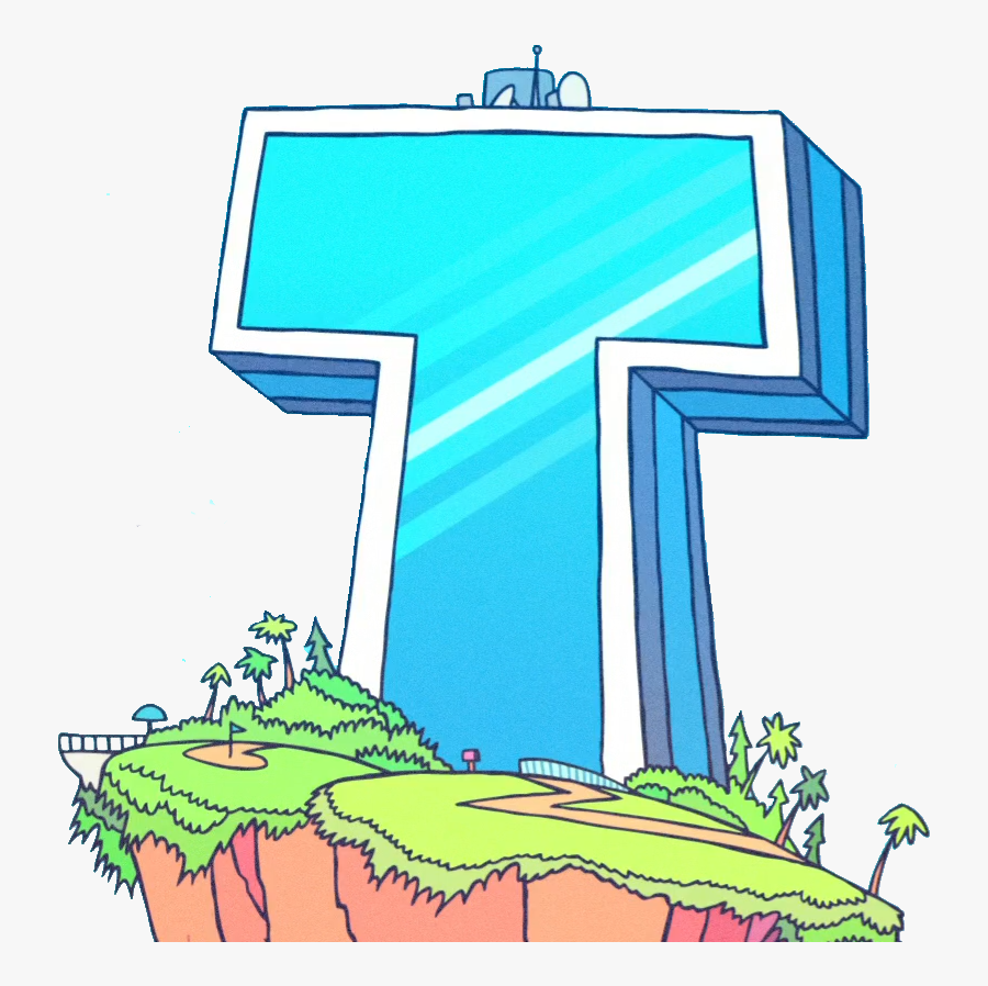 Tower Clipart Colour - Teen Titans Go T Tower, Transparent Clipart