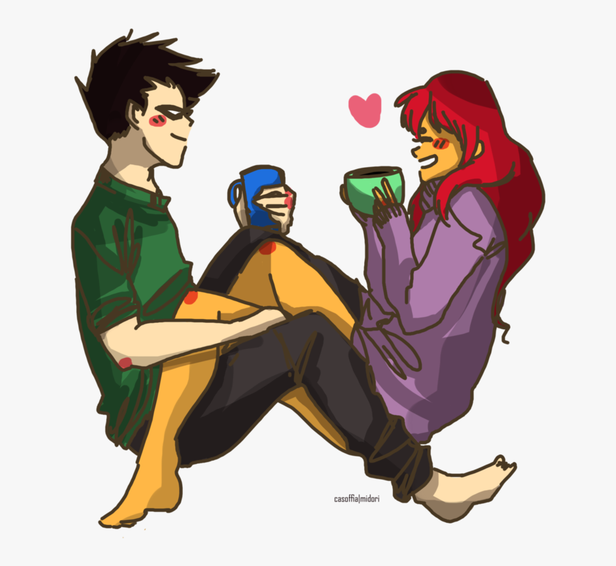 Coffee Talk Teen Titans Tv Series, Team Cap, Beast - Cartoon, Transparent Clipart