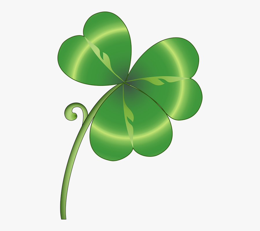 Graphic, Shamrock, Clover, Cloverleaf, Leaf, Symbol - Картина С Детелина, Transparent Clipart