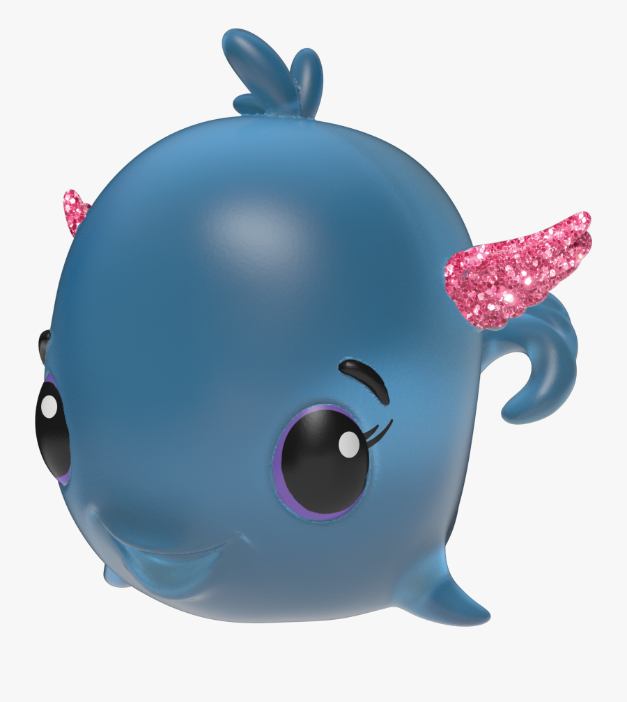 Blue Crystal Snailtail Hatchimal - Whale, Transparent Clipart