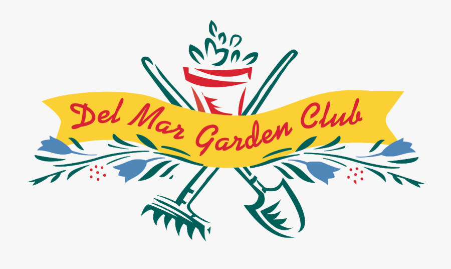 Del Mar Garden Club, Transparent Clipart