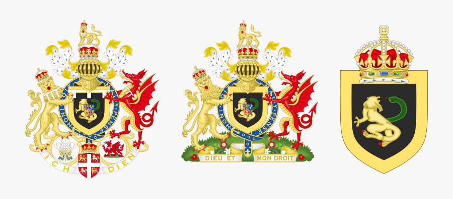Alternate Uk Coat Of Arms, Transparent Clipart
