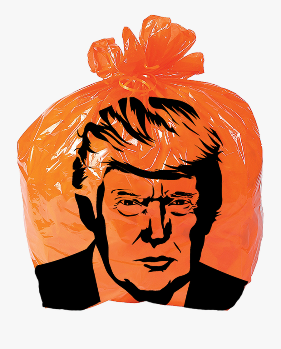 Trump"s Decorative Lawn Bags - Illustration, Transparent Clipart