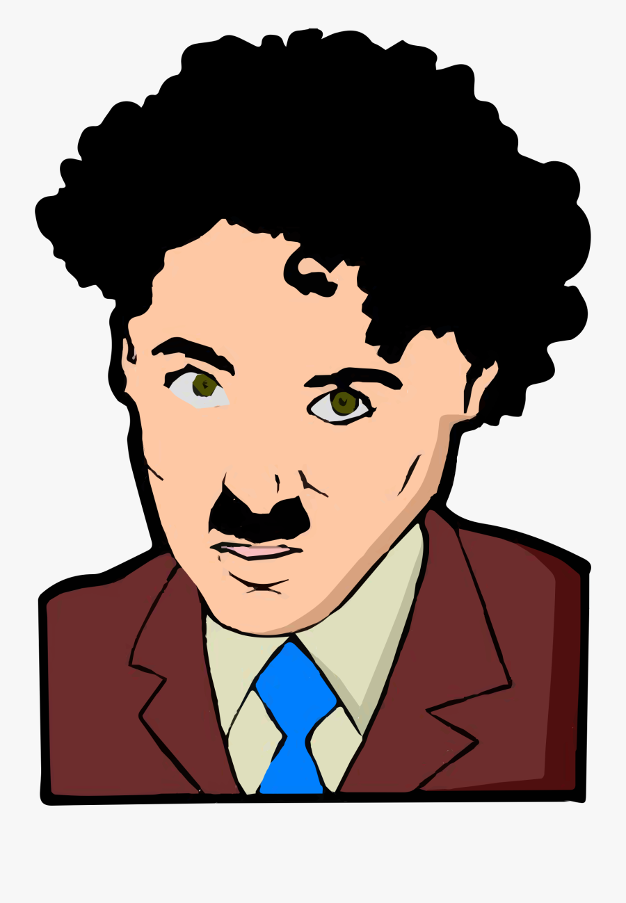 Clipart Face Cowboy - Png Charlie Chaplin Face, Transparent Clipart