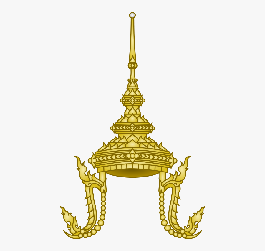 Thai Crown Png, Transparent Clipart
