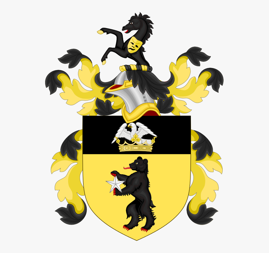 Raffles Coat Of Arms, Transparent Clipart
