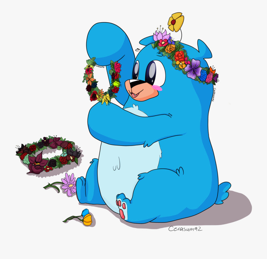 Bubble Blowing Baby Bear Making Flower Crowns For The - 5.0 5 Villainous Flowers, Transparent Clipart