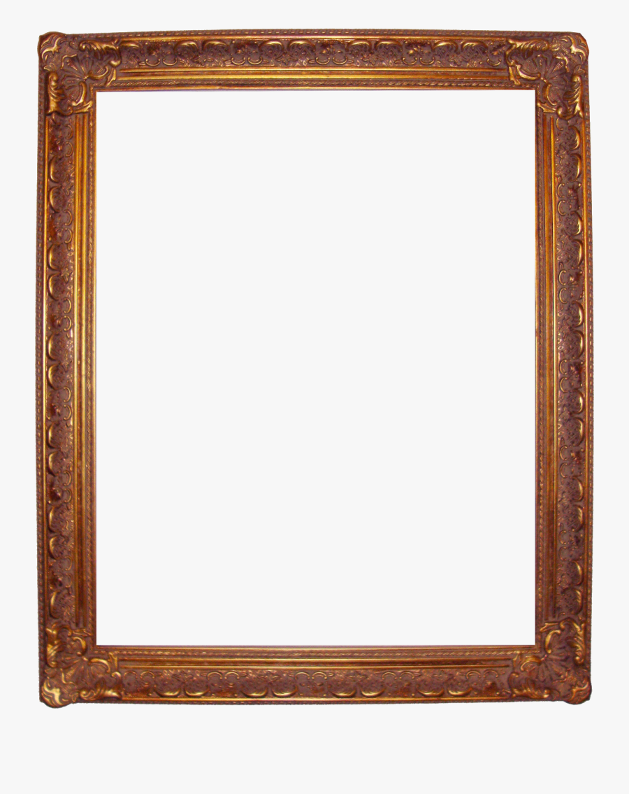 Old Wooden Frame Png, Transparent Clipart
