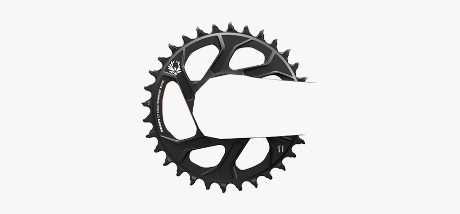 Clipart Bike Chainring - Sram Xx1 Eagle Korba Części, Transparent Clipart