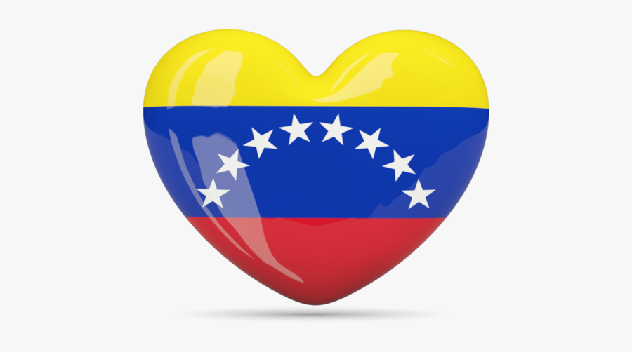 Venezuela Flag Heart - Venezuela Flag Heart Png, Transparent Clipart