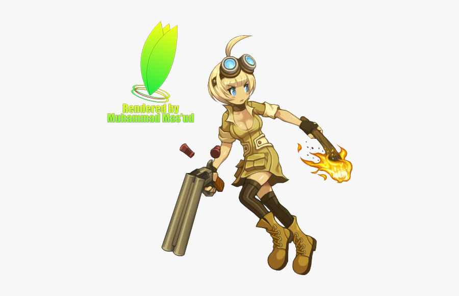 Hunter Clipart Female Hunter - Lost Saga Treasure Hunter, Transparent Clipart