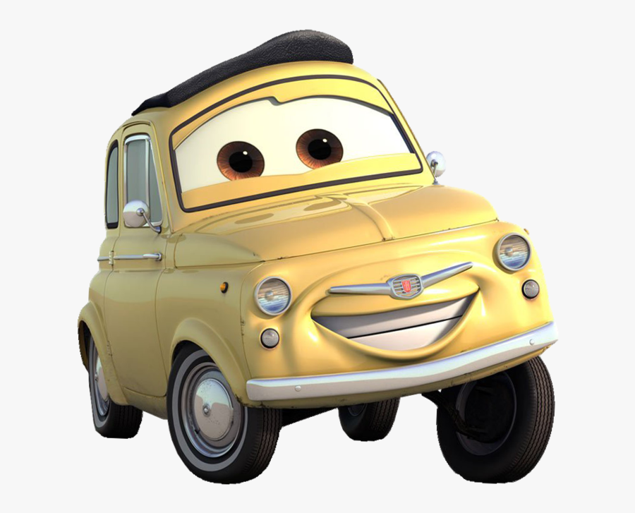Funny Characters - Luigi Cars, Transparent Clipart