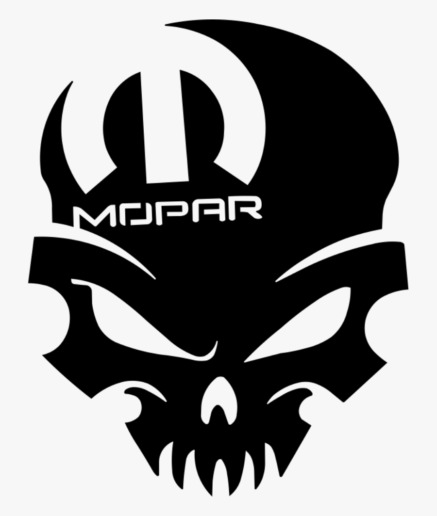 Mopar Skull, Transparent Clipart