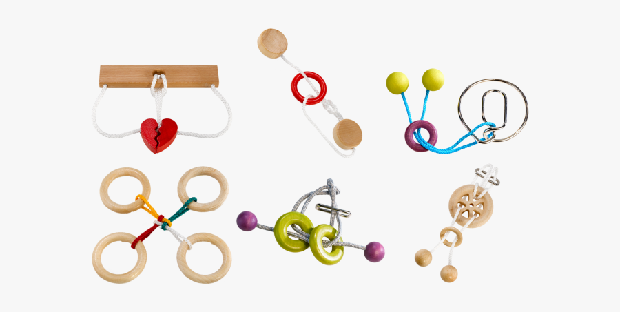 Puzzle Clipart Wooden Puzzle - String Puzzle Eureka, Transparent Clipart