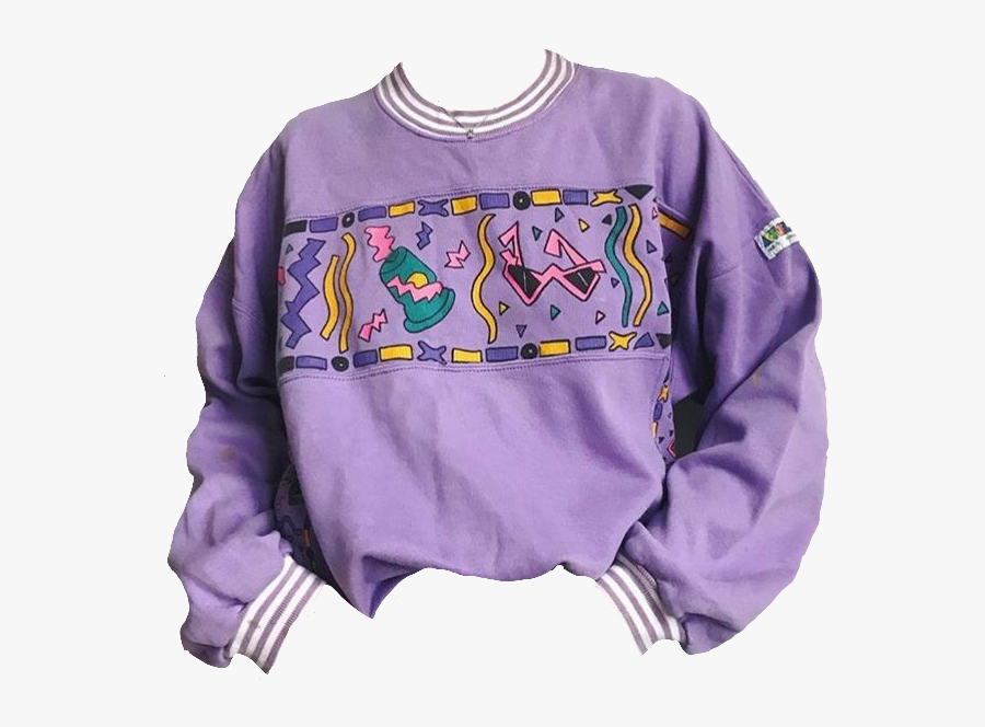 Png, Purple, And Shirt Image - Erica Stranger Things Outfit, Transparent Clipart