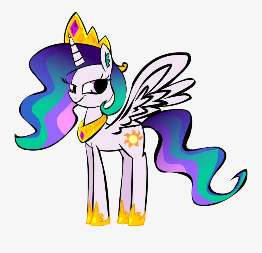 Mushroomcookiebear, Looking At You, Princess Celestia, - Cartoon, Transparent Clipart