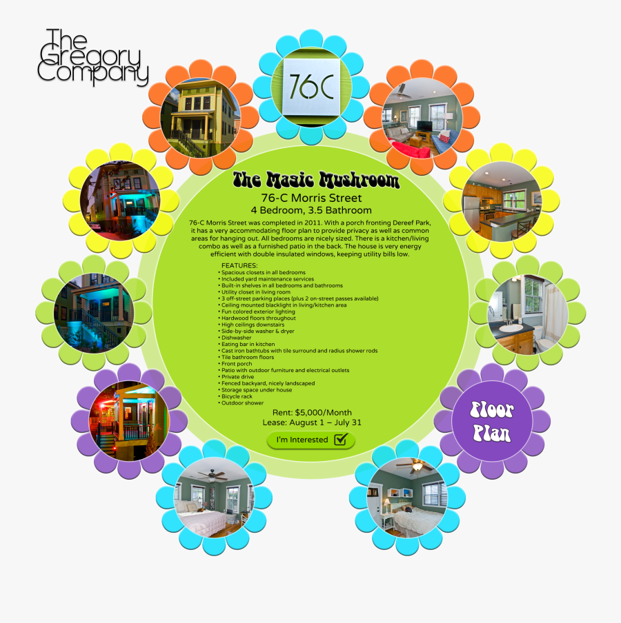 "the Magic Mushroom - Circle, Transparent Clipart