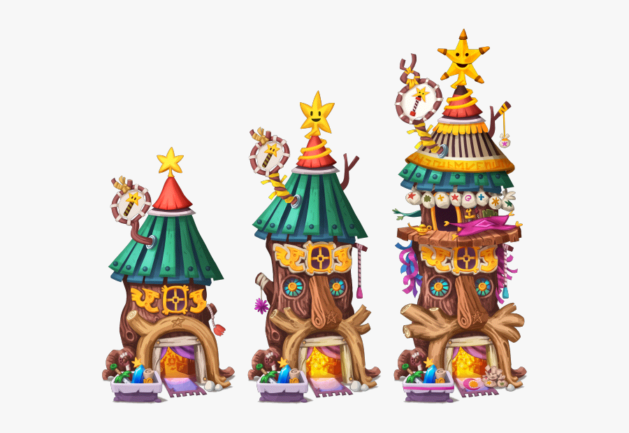 Fairytales Business Magic Shop Level - Gingerbread House, Transparent Clipart