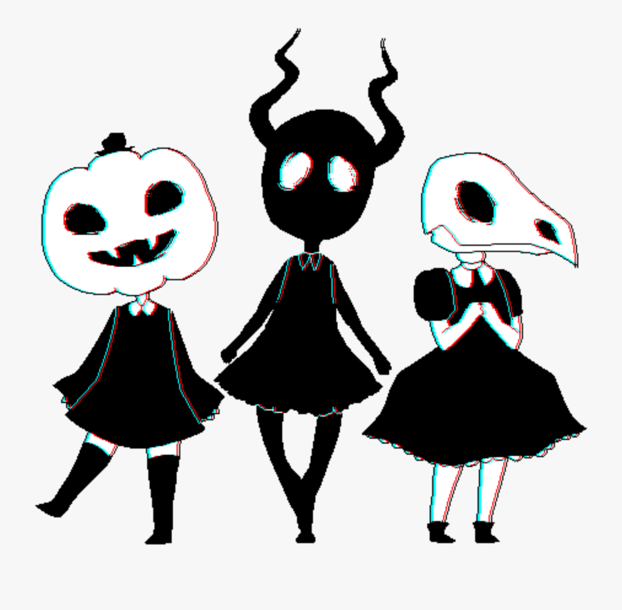 Drawing Halloween Creepy - Halloween Transparent, Transparent Clipart