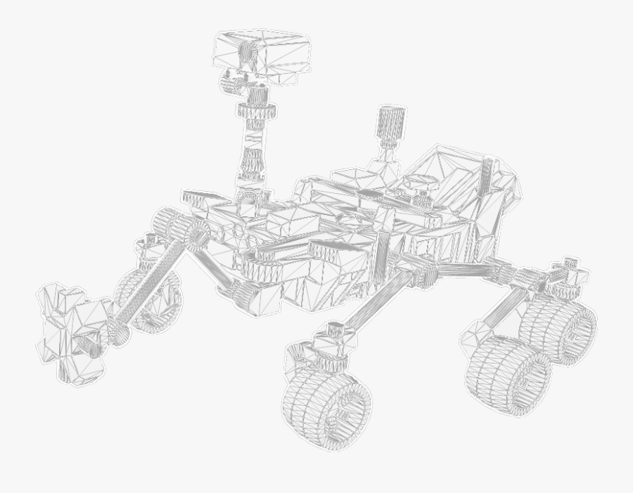 Innovation Litespeed Bicycles Ingenuity Lands Curiosity - Mars Rover Curiosity Drawing, Transparent Clipart