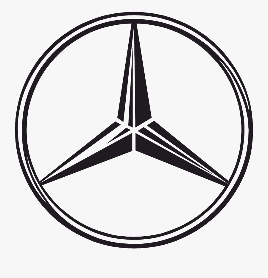 Mercedes Benz Stern Clipart - Mercedes Benz Logo Clipart, Transparent Clipart
