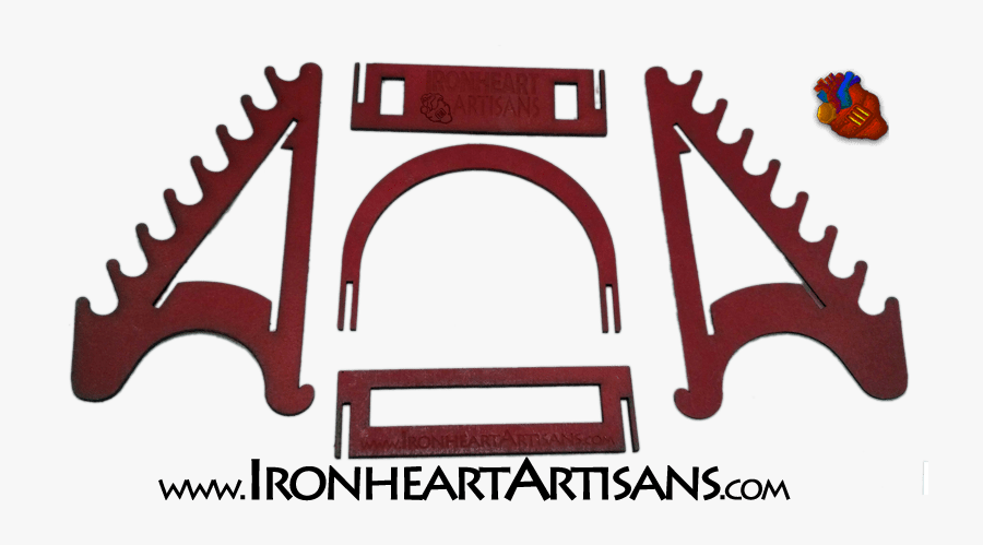 Brush Rack Ironheart Artisans - Paint, Transparent Clipart