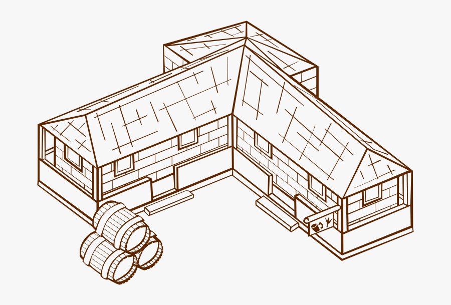 Rpg Map Symbols Tavern 1 - Clip Art, Transparent Clipart
