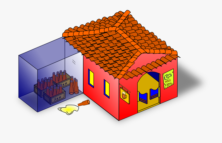 Mexican Bar Clip Arts - House, Transparent Clipart
