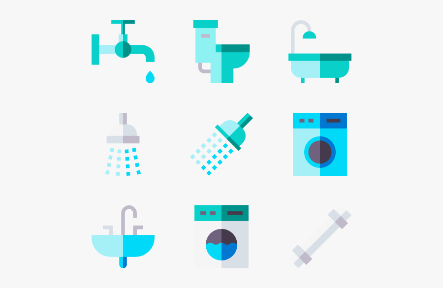 Plumber Tools Icon, Transparent Clipart