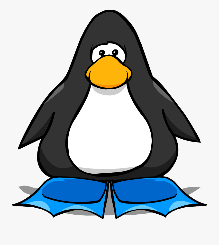 Transparent Penguin Feet Clipart - Penguin With Santa Hat, Transparent Clipart