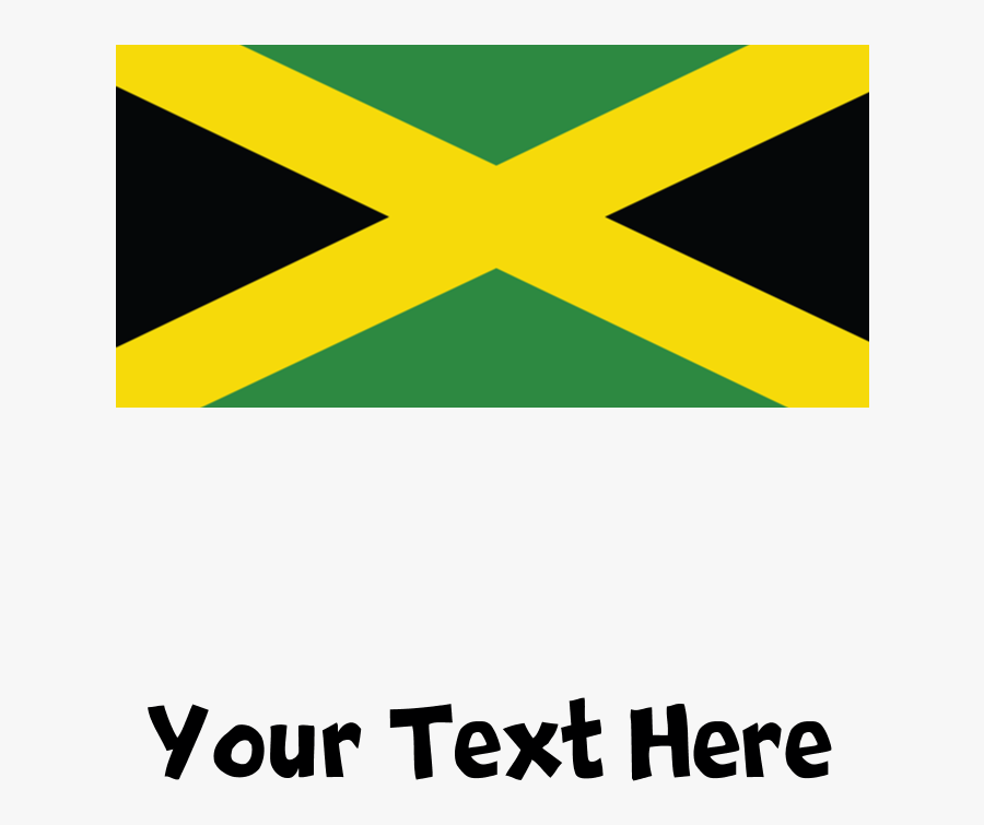 Transparent Jamaican Flag Png, Transparent Clipart