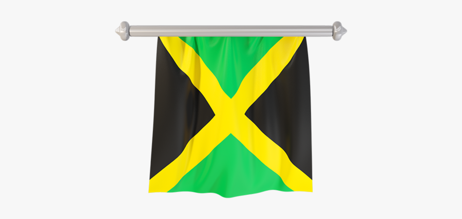 #jamaica #jamaican #banner #flag #rasta #reggae #dancehall - Flag, Transparent Clipart