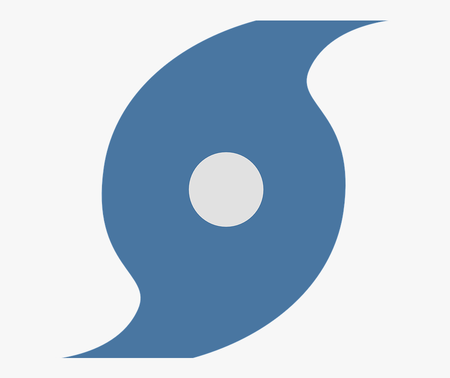 Thunderstorm Clipart Hurricane Storm - Circle, Transparent Clipart