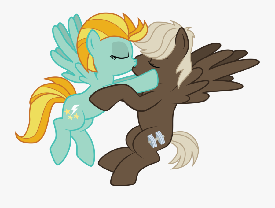 Lightning Dust X Dumbbell - Mlp Lightning Dust X, Transparent Clipart