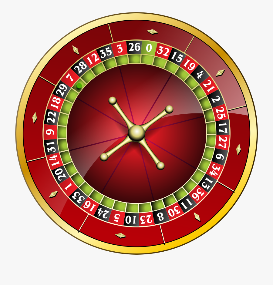 Roulette Png Clip Art - Fond Roulette Casino, Transparent Clipart