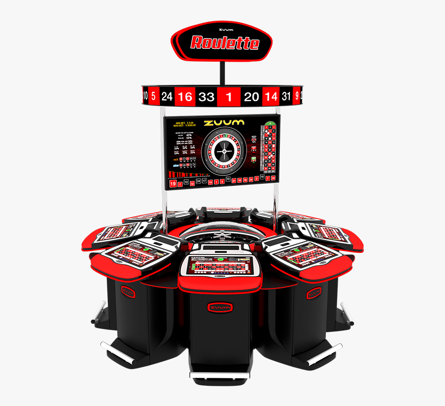Zuum Roulette Slot Machine, Transparent Clipart