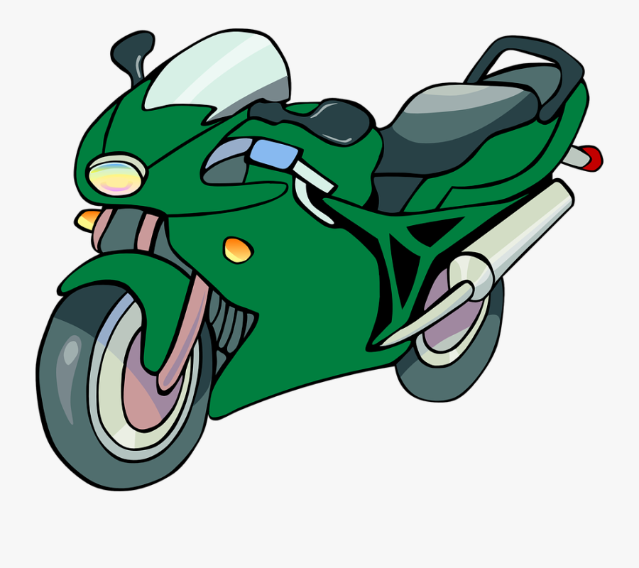 Clipart Of Motorcycle, Transparent Clipart