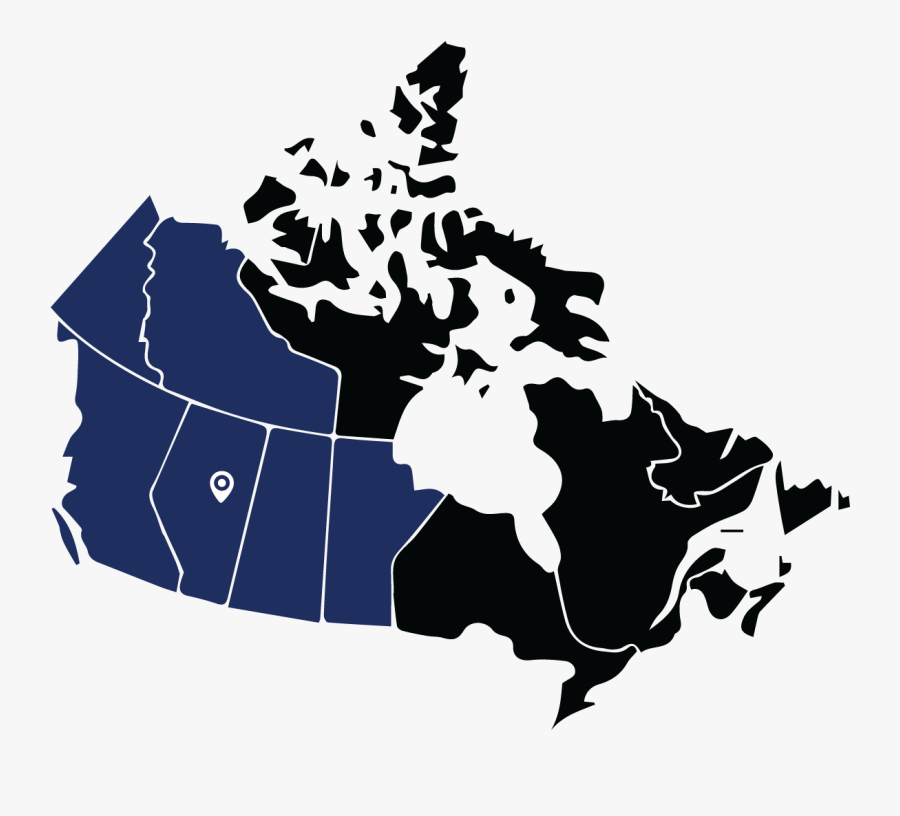 All The Territories In Canada, Transparent Clipart