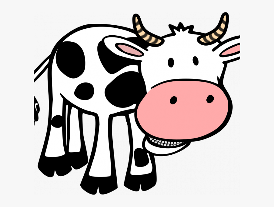 Images Cute Panda Free - Cow Running Clip Art, Transparent Clipart