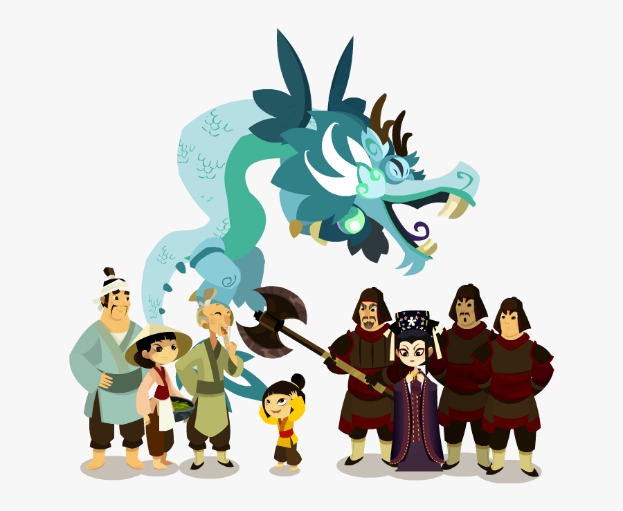 The Story Is About A Little Chinese Girl Who Goes To - Cartoon, Transparent Clipart