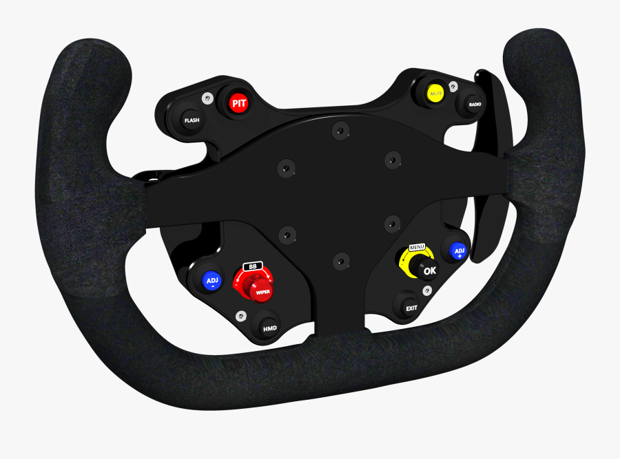 Turn R20 Sim & Track Steering Wheel"
 Class="lazyload - Turn Racing Button Plate, Transparent Clipart