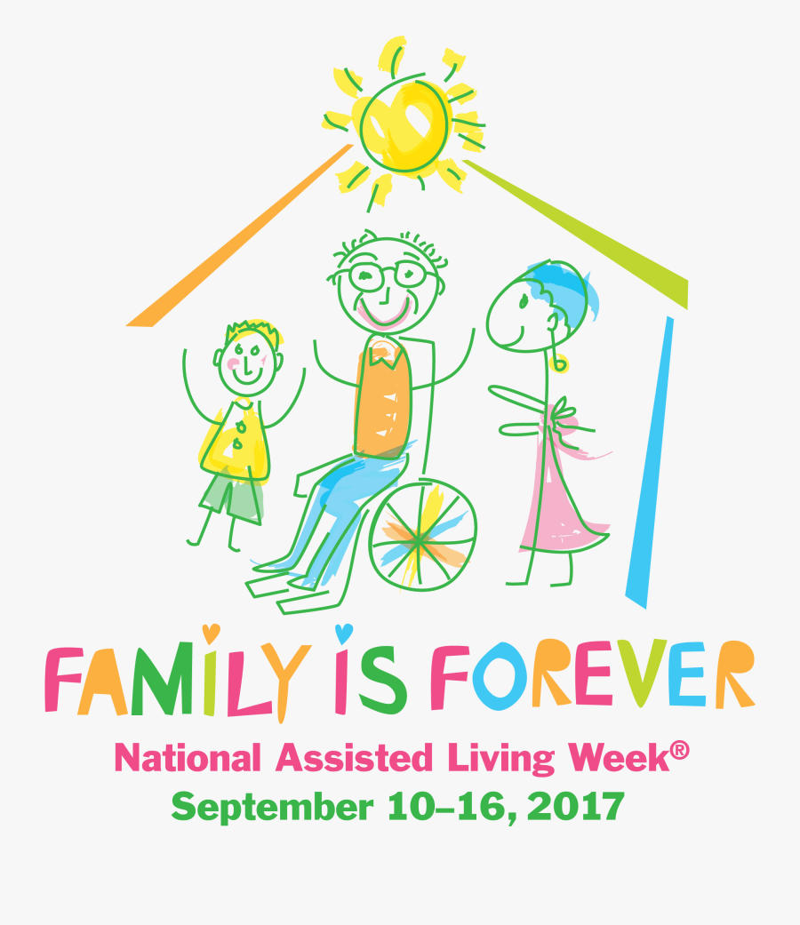 Families Clipart Week - National Assisted Living Week 2017, Transparent Clipart