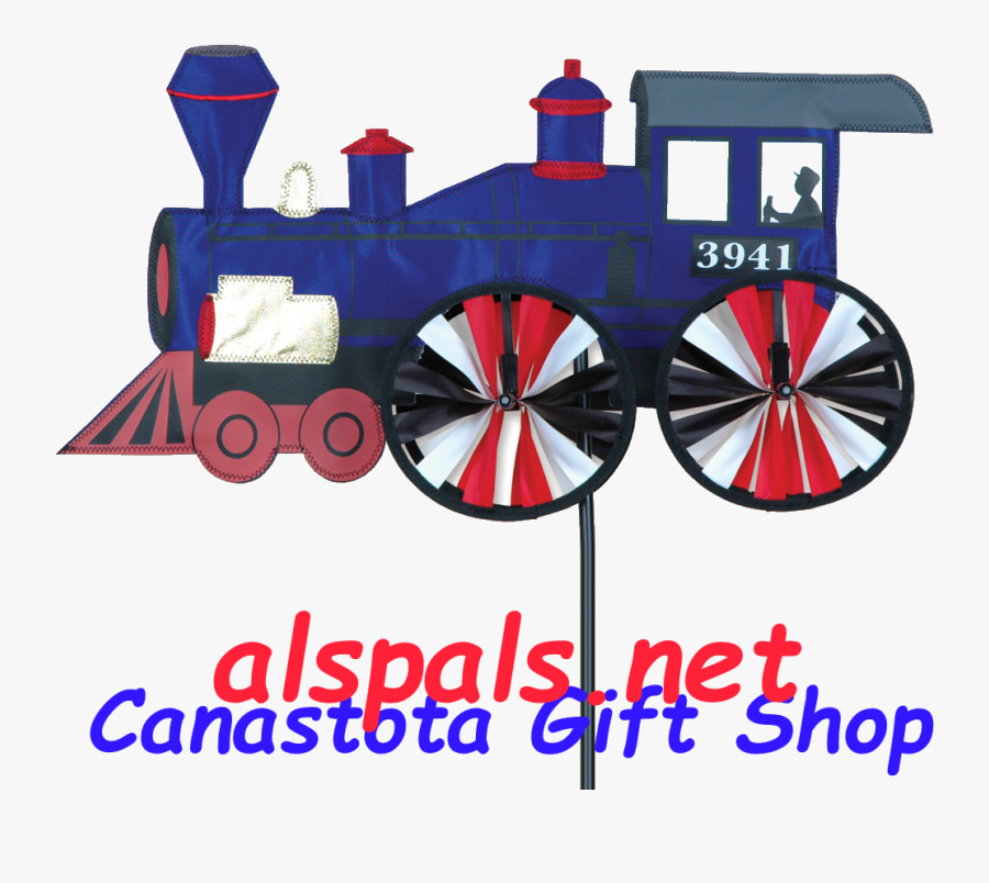 Steam Engine Wind Spinner Clipart , Png Download - 21 In. Steam Engine Spinner, Transparent Clipart