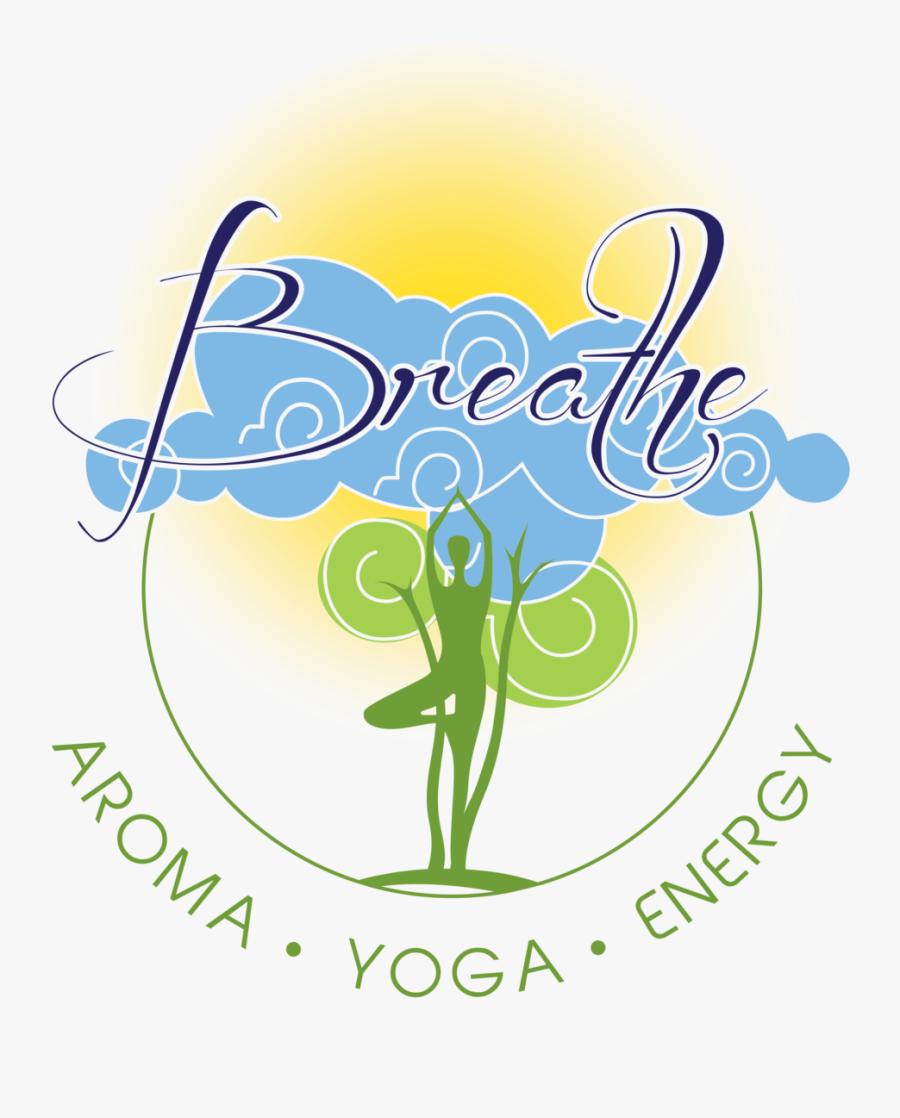 Breathing Clipart Yoga Class - Graphic Design, Transparent Clipart