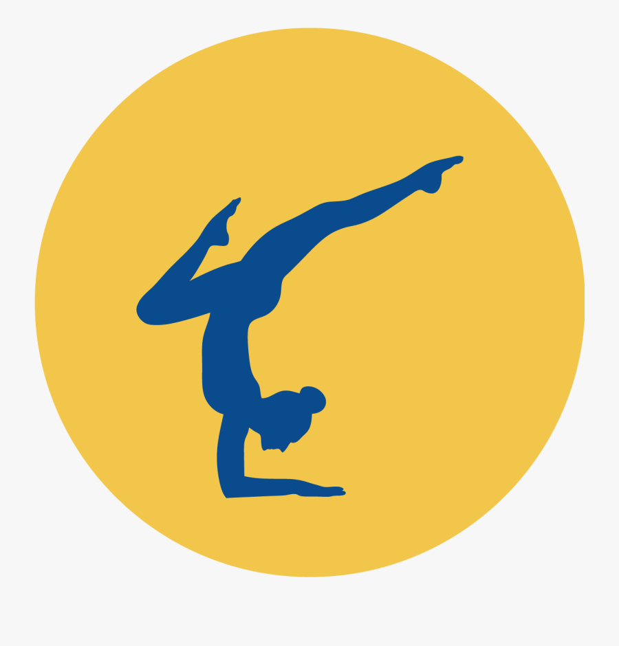 Artistic Gymnastics Sport Clip Art - Acrobatic Silhouette, Transparent Clipart