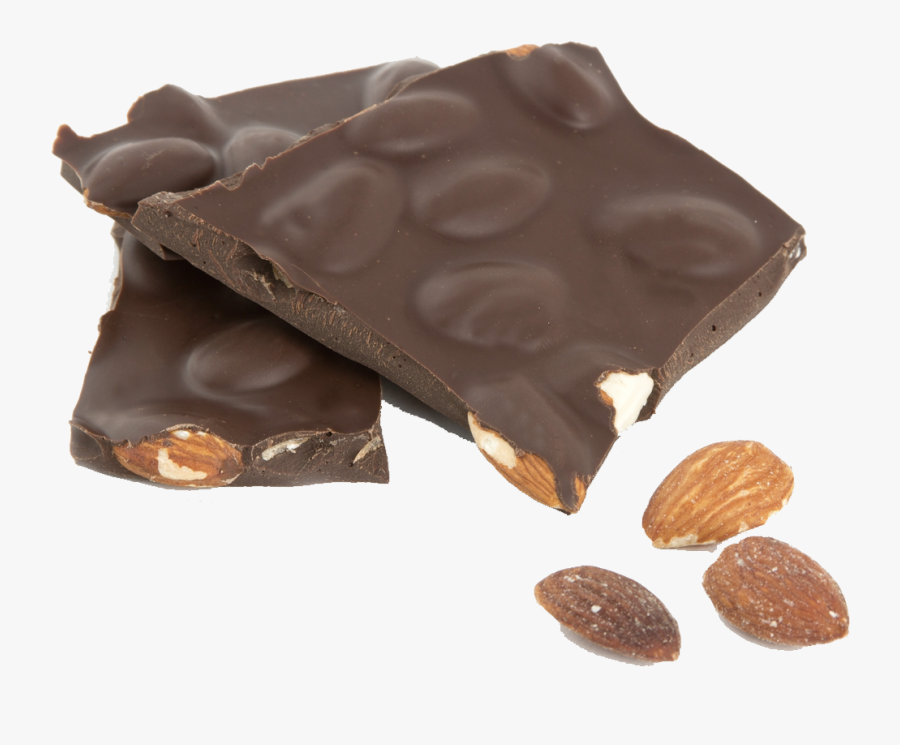 Dark Chocolate Png Photo - Almond Bark, Transparent Clipart
