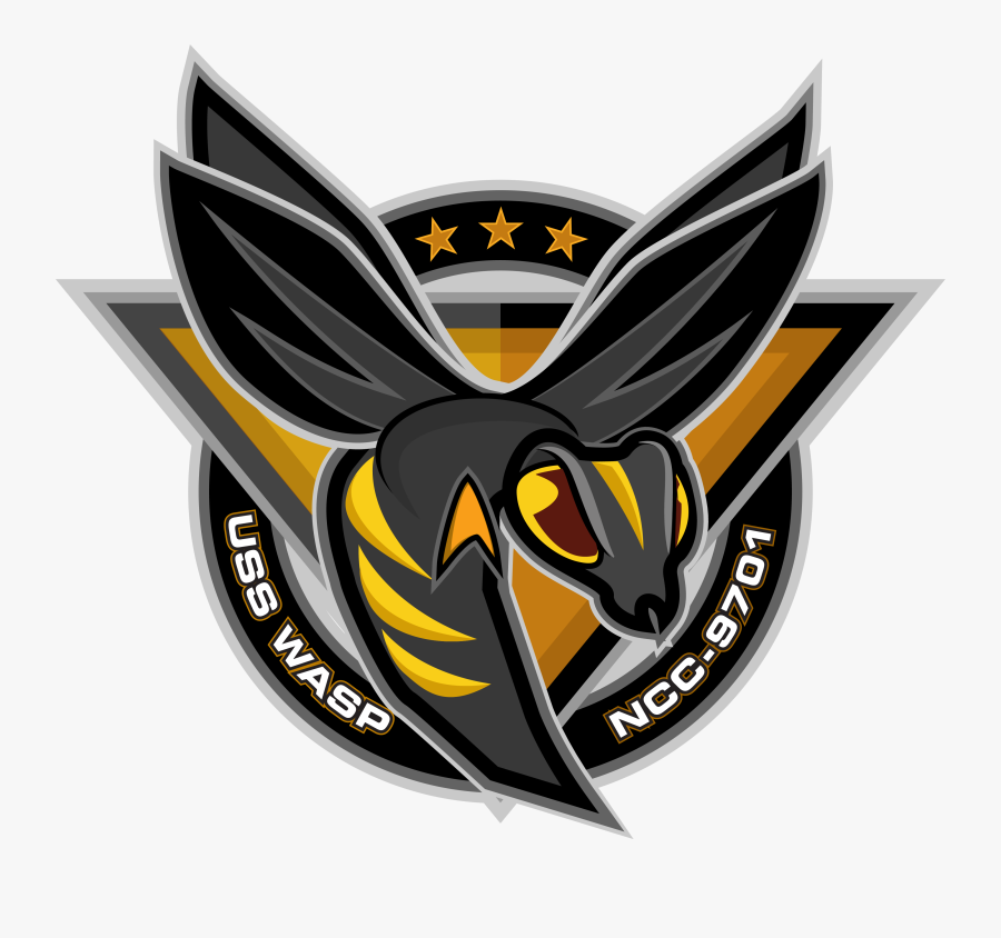 Wasp Mascot Logo, Transparent Clipart