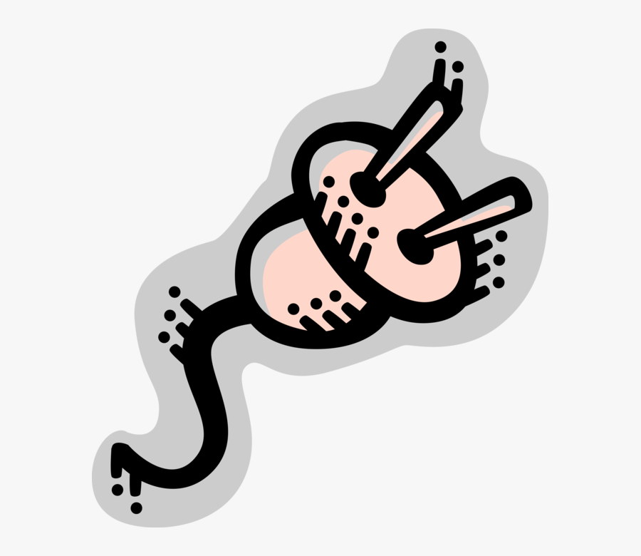 Vector Illustration Of Electrical Plug Conducts Electricity, Transparent Clipart
