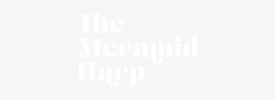 Clip Art Mermaid Harp - Johns Hopkins Logo White, Transparent Clipart