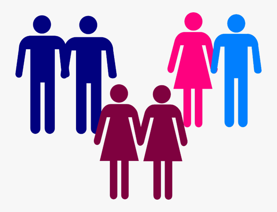 This Table Package Showing Household Characteristics - Clipart Homme Femme, Transparent Clipart